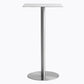 Industrial Round Bar Counter Table Metal Dining Table for Kitchen Without Chairs Clearhalo 'Bar Furniture' 'Bar Tables' 'bar_tables' 'furn' 'furn_bar_tables' 'Furniture' 'furniture_bar_tables' 'Kitchen & Dining Furniture' 4779886
