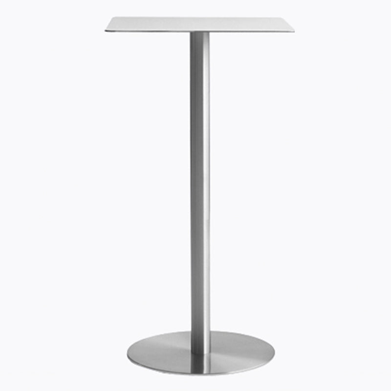 Industrial Round Bar Counter Table Metal Dining Table for Kitchen Without Chairs Clearhalo 'Bar Furniture' 'Bar Tables' 'bar_tables' 'furn' 'furn_bar_tables' 'Furniture' 'furniture_bar_tables' 'Kitchen & Dining Furniture' 4779886