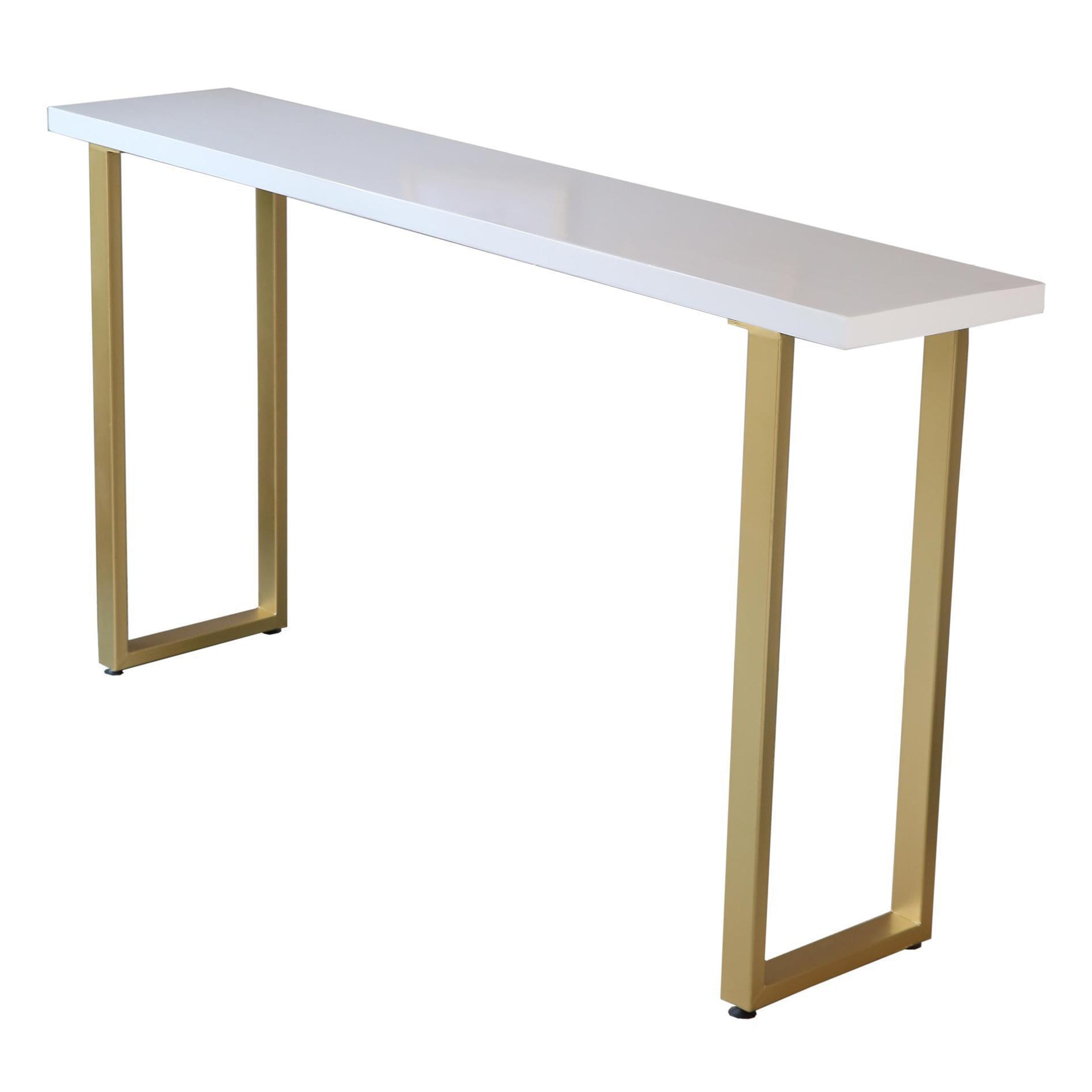 Rectangle Bar Dining Table Traditional Luxury Bar Table with Sled Base Without Chairs Clearhalo 'Bar Furniture' 'Bar Tables' 'bar_tables' 'furn' 'furn_bar_tables' 'Furniture' 'furniture_bar_tables' 'Kitchen & Dining Furniture' 4779899