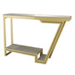Nordic Glam Rectangle Bar Counter Table Sintered Stone Dining Table for Home Clearhalo 'Bar Furniture' 'Bar Tables' 'bar_tables' 'furn' 'furn_bar_tables' 'Furniture' 'furniture_bar_tables' 'Kitchen & Dining Furniture' 4779918