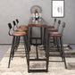 Industrial Rectangle Bar Counter Table Wooden Dining Table for Kitchen Clearhalo 'Bar Furniture' 'Bar Tables' 'bar_tables' 'furn' 'furn_bar_tables' 'Furniture' 'furniture_bar_tables' 'Kitchen & Dining Furniture' 4779983