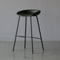 Scandinavian Metal Kitchen Dining Room Armless Stool Low Back Bar Stool Clearhalo 'Bar Furniture' 'Bar Stools' 'bar_stools' 'furn' 'furn_bar_stools' 'Furniture' 'furniture_bar_stools' 'Kitchen & Dining Furniture' 4780043