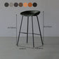 Scandinavian Metal Kitchen Dining Room Armless Stool Low Back Bar Stool Clearhalo 'Bar Furniture' 'Bar Stools' 'bar_stools' 'furn' 'furn_bar_stools' 'Furniture' 'furniture_bar_stools' 'Kitchen & Dining Furniture' 4780065
