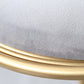 Glam Metal Bar and Counter Stool Low Back Stool with Gold Sled Base Clearhalo 'Bar Furniture' 'Bar Stools' 'bar_stools' 'furn' 'furn_bar_stools' 'Furniture' 'furniture_bar_stools' 'Kitchen & Dining Furniture' 4780079