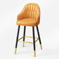 Contemporary Metal Kitchen Dining Room Arm Stool Low Back Bar Stool Clearhalo 'Bar Furniture' 'Bar Stools' 'bar_stools' 'Furniture' 'furniture_bar_stools' 'Kitchen & Dining Furniture' 4780163
