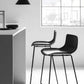 Modern Style Bar-stool Plastic Counter Bar Stool with Metal Legs for Restaurant Clearhalo 'Bar Furniture' 'Bar Stools' 'bar_stools' 'furn' 'furn_bar_stools' 'Furniture' 'furniture_bar_stools' 'Kitchen & Dining Furniture' 4780202