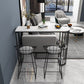 Glam Metal Bar and Counter Stool Low Back Stool with Sled Base Clearhalo 'Bar Furniture' 'Bar Stools' 'bar_stools' 'furn' 'furn_bar_stools' 'Furniture' 'furniture_bar_stools' 'Kitchen & Dining Furniture' 4780242