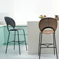 Contemporary Wood Bar and Counter Stool Low Back Stool with 4 Legs Clearhalo 'Bar Furniture' 'Bar Stools' 'bar_stools' 'furn' 'furn_bar_stools' 'Furniture' 'furniture_bar_stools' 'Kitchen & Dining Furniture' 4780292
