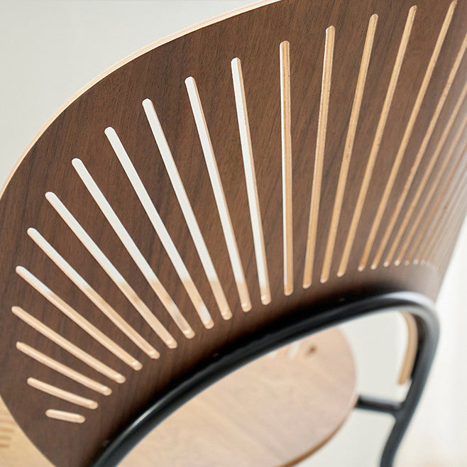 Contemporary Wood Bar and Counter Stool Low Back Stool with 4 Legs Clearhalo 'Bar Furniture' 'Bar Stools' 'bar_stools' 'furn' 'furn_bar_stools' 'Furniture' 'furniture_bar_stools' 'Kitchen & Dining Furniture' 4780295
