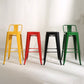 Industrial Bar and Counter Stool Metal Square Stool with 4 Legs Clearhalo 'Bar Furniture' 'Bar Stools' 'bar_stools' 'furn' 'furn_bar_stools' 'Furniture' 'furniture_bar_stools' 'Kitchen & Dining Furniture' 4780319