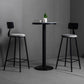 Industrial Bar and Counter Stool Metal Stool with Black Base Clearhalo 'Bar Furniture' 'Bar Stools' 'bar_stools' 'furn' 'furn_bar_stools' 'Furniture' 'furniture_bar_stools' 'Kitchen & Dining Furniture' 4780351