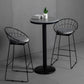 Industrial Bar and Counter Stool Metal Stool with Black Base Clearhalo 'Bar Furniture' 'Bar Stools' 'bar_stools' 'furn' 'furn_bar_stools' 'Furniture' 'furniture_bar_stools' 'Kitchen & Dining Furniture' 4780358