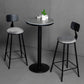Industrial Bar and Counter Stool Metal Stool with Black Base Clearhalo 'Bar Furniture' 'Bar Stools' 'bar_stools' 'furn' 'furn_bar_stools' 'Furniture' 'furniture_bar_stools' 'Kitchen & Dining Furniture' 4780361