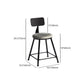 Industrial Bar and Counter Stool Metal Stool with Black Base Clearhalo 'Bar Furniture' 'Bar Stools' 'bar_stools' 'furn' 'furn_bar_stools' 'Furniture' 'furniture_bar_stools' 'Kitchen & Dining Furniture' 4780362