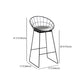 Industrial Bar and Counter Stool Metal Stool with Black Base Clearhalo 'Bar Furniture' 'Bar Stools' 'bar_stools' 'furn' 'furn_bar_stools' 'Furniture' 'furniture_bar_stools' 'Kitchen & Dining Furniture' 4780364