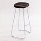 Industrial Bar and Counter Stool Solid Wood Stool with White Base Clearhalo 'Bar Furniture' 'Bar Stools' 'bar_stools' 'furn' 'furn_bar_stools' 'Furniture' 'furniture_bar_stools' 'Kitchen & Dining Furniture' 4780370