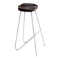 Industrial Bar and Counter Stool Solid Wood Stool with White Base Clearhalo 'Bar Furniture' 'Bar Stools' 'bar_stools' 'furn' 'furn_bar_stools' 'Furniture' 'furniture_bar_stools' 'Kitchen & Dining Furniture' 4780371