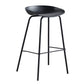 Industrial Metal Kitchen Dining Room Armless Stool Low Back Bar Stool Clearhalo 'Bar Furniture' 'Bar Stools' 'bar_stools' 'furn' 'furn_bar_stools' 'Furniture' 'furniture_bar_stools' 'Kitchen & Dining Furniture' 4780383