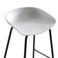 Industrial Metal Kitchen Dining Room Armless Stool Low Back Bar Stool Clearhalo 'Bar Furniture' 'Bar Stools' 'bar_stools' 'furn' 'furn_bar_stools' 'Furniture' 'furniture_bar_stools' 'Kitchen & Dining Furniture' 4780385