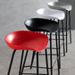 Industrial Metal Kitchen Dining Room Armless Stool Low Back Bar Stool Clearhalo 'Bar Furniture' 'Bar Stools' 'bar_stools' 'furn' 'furn_bar_stools' 'Furniture' 'furniture_bar_stools' 'Kitchen & Dining Furniture' 4780391