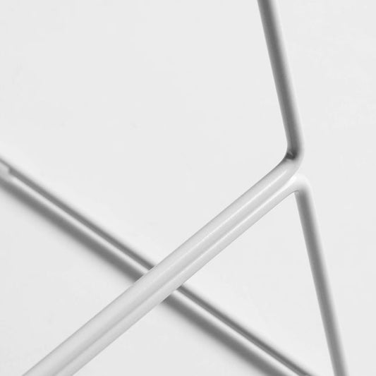 Modern Style Plastic Armless Stools Low Back Counter Stools with Metal Base Clearhalo 'Bar Furniture' 'Bar Stools' 'bar_stools' 'furn' 'furn_bar_stools' 'Furniture' 'furniture_bar_stools' 'Kitchen & Dining Furniture' 4780504