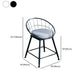 Nordic Style Bucket Counter Stools for Home Upholstered Bar Stools Clearhalo 'Bar Furniture' 'Bar Stools' 'bar_stools' 'furn' 'furn_bar_stools' 'Furniture' 'furniture_bar_stools' 'Kitchen & Dining Furniture' 4780562