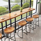 Contemporary Rectangle Bar and Counter Stool Wood Stool with Sled Base Clearhalo 'Bar Furniture' 'Bar Stools' 'bar_stools' 'furn' 'furn_bar_stools' 'Furniture' 'furniture_bar_stools' 'Kitchen & Dining Furniture' 4780565