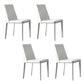 Designer Style 1/4/5/7 Pieces Rectangle Dining Set Sintered Stone Dining Table with Chairs 4 White Chairs Clearhalo 'Dining Room Sets' 'Dining Tables & Seating' 'dining_room_set' 'furn' 'furn_dining_room_set' 'Furniture' 'furniture_dining_room_set' 'Kitchen & Dining Furniture' 4780602