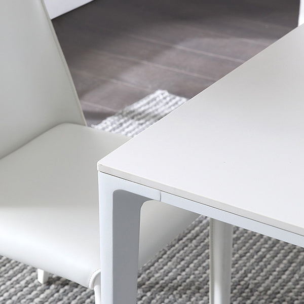 Designer Style 1/4/5/7 Pieces Rectangle Dining Set Sintered Stone Dining Table with Chairs Clearhalo 'Dining Room Sets' 'Dining Tables & Seating' 'dining_room_set' 'furn' 'furn_dining_room_set' 'Furniture' 'furniture_dining_room_set' 'Kitchen & Dining Furniture' 4780609