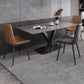 Modern Dinette Set 1/4/5/6/7 Pieces Dining Table Set with Sintered Stone Top 4 Pieces: Table, 3 Chairs Clearhalo 'Dining Room Sets' 'Dining Tables & Seating' 'dining_room_set' 'furn' 'furn_dining_room_set' 'Furniture' 'furniture_dining_room_set' 'Kitchen & Dining Furniture' 4780816