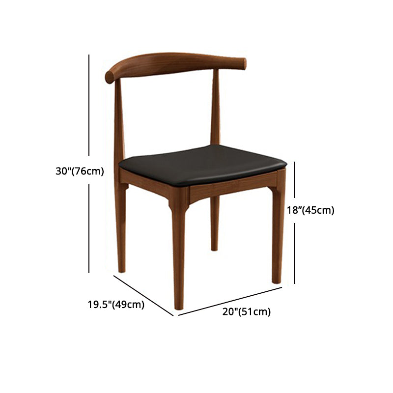 Modern Rectangle Dinette Set 1/4/5 Pieces Brown Pine Wood Dining Table Set Clearhalo 'Dining Room Sets' 'Dining Tables & Seating' 'dining_room_set' 'furn' 'furn_dining_room_set' 'Furniture' 'furniture_dining_room_set' 'Kitchen & Dining Furniture' 4780927