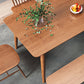 Modern Ash Wood Table for Restaurant Rectangle Dining Table with 4 Legs Clearhalo 'Dining Tables & Seating' 'Dining Tables' 'dining_table' 'furn' 'furn_dining_table' 'Furniture' 'furniture_dining_table' 'Kitchen & Dining Furniture' 'kitchen' 'kitchen_dining_table' 4781005