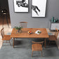 Modern Ash Wood Table for Restaurant Rectangle Dining Table with 4 Legs Clearhalo 'Dining Tables & Seating' 'Dining Tables' 'dining_table' 'furn' 'furn_dining_table' 'Furniture' 'furniture_dining_table' 'Kitchen & Dining Furniture' 'kitchen' 'kitchen_dining_table' 4781007