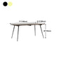 Rectangle Wood Color Dining Table Oak Solid Wood Table Luxury with 4 Legs Clearhalo 'Dining Tables & Seating' 'Dining Tables' 'dining_table' 'furn' 'furn_dining_table' 'Furniture' 'furniture_dining_table' 'Kitchen & Dining Furniture' 'kitchen' 'kitchen_dining_table' 4781085