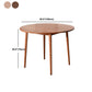 Round Furniture Contemporary Style Solid Wood Dining Room Collection with 4 Legs Clearhalo 'Dining Tables & Seating' 'Dining Tables' 'dining_table' 'furn' 'furn_dining_table' 'Furniture' 'furniture_dining_table' 'Kitchen & Dining Furniture' 'kitchen' 'kitchen_dining_table' 4781101