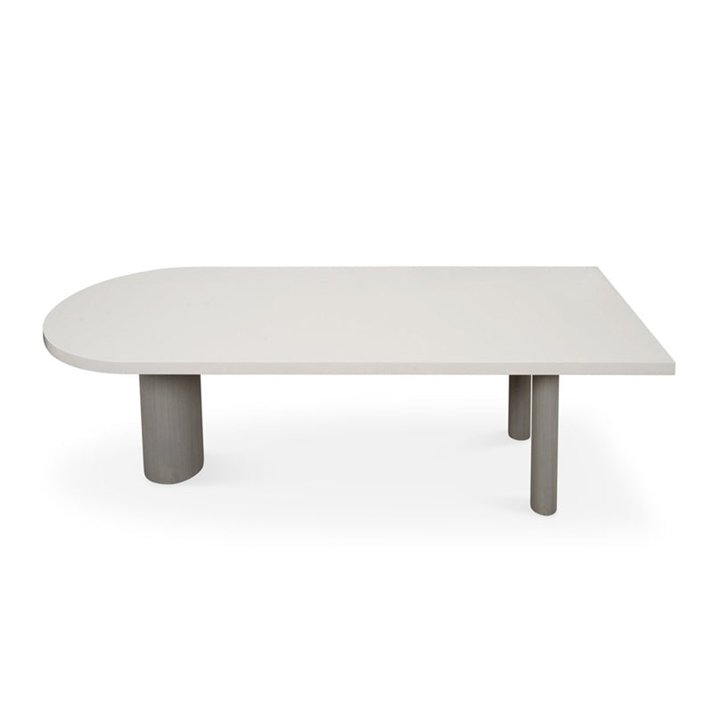 Free Form Solid Wood Dining Table Simplicity 3 Legs Table for Dining Room 70.9"L x 31.5"W x 29.5"H Without Chairs Clearhalo 'Dining Tables & Seating' 'Dining Tables' 'dining_table' 'furn' 'furn_dining_table' 'Furniture' 'furniture_dining_table' 'Kitchen & Dining Furniture' 'kitchen' 'kitchen_dining_table' 4781104