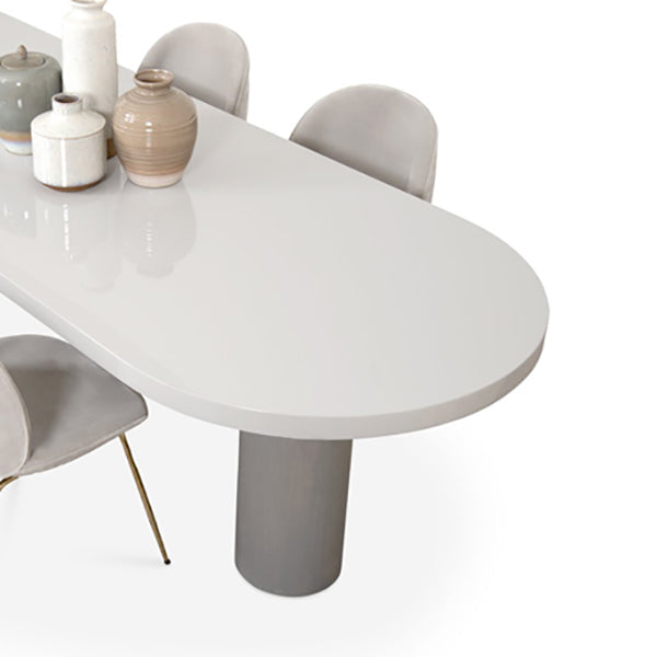 Free Form Solid Wood Dining Table Simplicity 3 Legs Table for Dining Room Clearhalo 'Dining Tables & Seating' 'Dining Tables' 'dining_table' 'furn' 'furn_dining_table' 'Furniture' 'furniture_dining_table' 'Kitchen & Dining Furniture' 'kitchen' 'kitchen_dining_table' 4781109