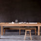 Rectangle Retro Modern Dining Table Fixed Table with Ashwood Solid Wood Clearhalo 'Dining Tables & Seating' 'Dining Tables' 'dining_table' 'furn' 'furn_dining_table' 'Furniture' 'furniture_dining_table' 'Kitchen & Dining Furniture' 'kitchen' 'kitchen_dining_table' 4781129