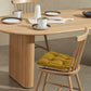 Modern Solid Wood Dining Table Oval Table with Double Pedestal Clearhalo 'Dining Tables & Seating' 'Dining Tables' 'dining_table' 'furn' 'furn_dining_table' 'Furniture' 'furniture_dining_table' 'Kitchen & Dining Furniture' 'kitchen' 'kitchen_dining_table' 4781213