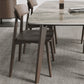 Medieval Modern Sintered Stone Dining Table Rectangle Table with 4 Legs Clearhalo 'Dining Tables & Seating' 'Dining Tables' 'dining_table' 'furn' 'furn_dining_table' 'Furniture' 'furniture_dining_table' 'Kitchen & Dining Furniture' 'kitchen' 'kitchen_dining_table' 4781228