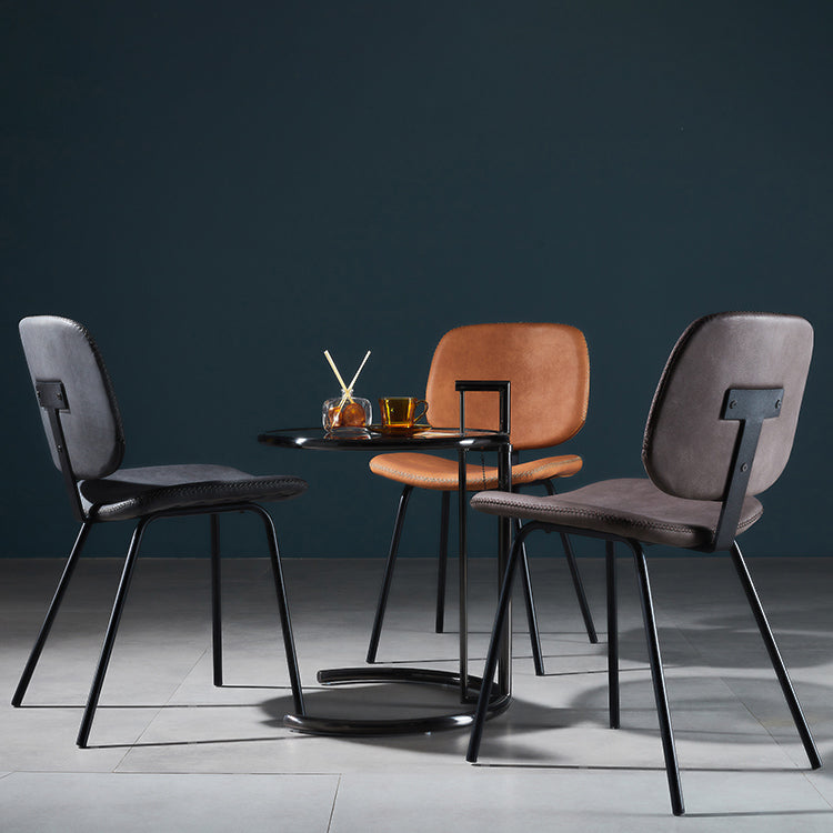 Contemporary Modern Metal Indoor-Outdoor Chair Open Back Side Chair Clearhalo 'Dining Chairs' 'Dining Tables & Seating' 'dining_chair' 'furn' 'furn_dining_chair' 'Furniture' 'furniture_dining_chair' 'Kitchen & Dining Furniture' 4781393