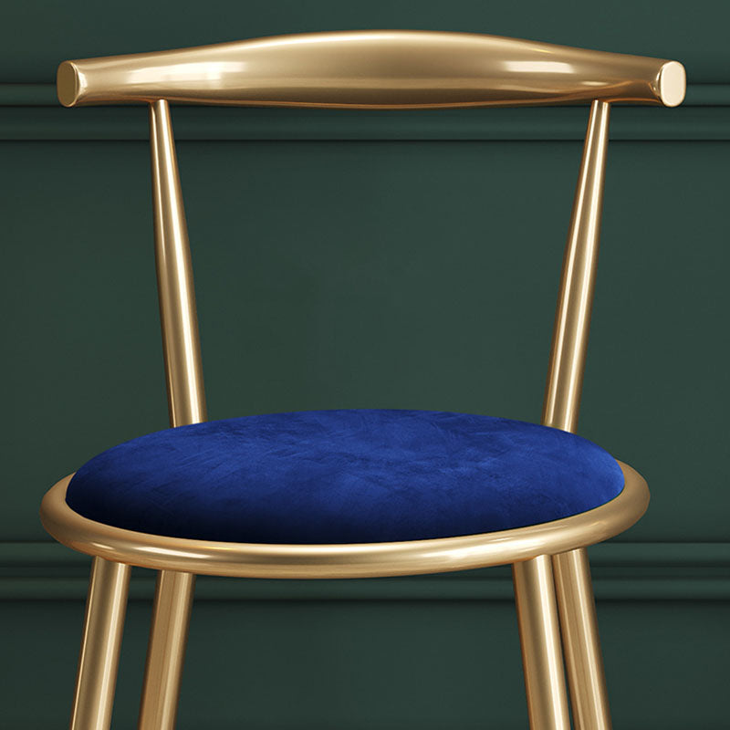 Nordic Design Fabric Dining Chair Open Back Side Chair for Home Use Clearhalo 'Dining Chairs' 'Dining Tables & Seating' 'dining_chair' 'furn' 'furn_dining_chair' 'Furniture' 'furniture_dining_chair' 'Kitchen & Dining Furniture' 4781453