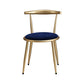 Nordic Design Fabric Dining Chair Open Back Side Chair for Home Use Blue 1 Piece Clearhalo 'Dining Chairs' 'Dining Tables & Seating' 'dining_chair' 'furn' 'furn_dining_chair' 'Furniture' 'furniture_dining_chair' 'Kitchen & Dining Furniture' 4781461