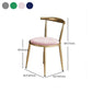 Nordic Design Fabric Dining Chair Open Back Side Chair for Home Use Clearhalo 'Dining Chairs' 'Dining Tables & Seating' 'dining_chair' 'furn' 'furn_dining_chair' 'Furniture' 'furniture_dining_chair' 'Kitchen & Dining Furniture' 4781468