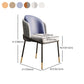 Nordic Design Armless Solid Back Chair for Home Linen Dining Chair Clearhalo 'Dining Chairs' 'Dining Tables & Seating' 'dining_chair' 'furn' 'furn_dining_chair' 'Furniture' 'furniture_dining_chair' 'Kitchen & Dining Furniture' 4781496
