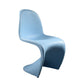 Nordic Style Armless Solid Back Chair Plastic Side Chair for Home Clearhalo 'Dining Chairs' 'Dining Tables & Seating' 'dining_chair' 'Furniture' 'furniture_dining_chair' 'Kitchen & Dining Furniture' 4781535