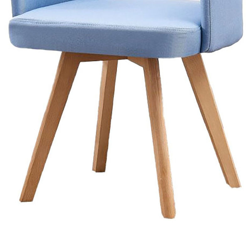 Modern Open Back Dining Side Chair Dining Fabric Side Chair for Home Clearhalo 'Dining Chairs' 'Dining Tables & Seating' 'dining_chair' 'furn' 'furn_dining_chair' 'Furniture' 'furniture_dining_chair' 'Kitchen & Dining Furniture' 4781591