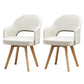 Modern Open Back Dining Side Chair Dining Fabric Side Chair for Home White 2 Piece Set Clearhalo 'Dining Chairs' 'Dining Tables & Seating' 'dining_chair' 'furn' 'furn_dining_chair' 'Furniture' 'furniture_dining_chair' 'Kitchen & Dining Furniture' 4781605