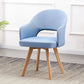 Modern Open Back Dining Side Chair Dining Fabric Side Chair for Home Lake Blue 1 Piece Clearhalo 'Dining Chairs' 'Dining Tables & Seating' 'dining_chair' 'furn' 'furn_dining_chair' 'Furniture' 'furniture_dining_chair' 'Kitchen & Dining Furniture' 4781607