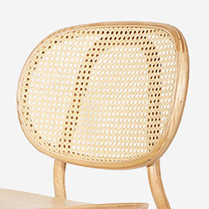 Nordic Style Armless Chairs Wood Open Back Side Dining Chairs Clearhalo 'Dining Chairs' 'Dining Tables & Seating' 'dining_chair' 'furn' 'furn_dining_chair' 'Furniture' 'furniture_dining_chair' 'Kitchen & Dining Furniture' 4781622